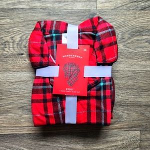 Kids flannel pajama set